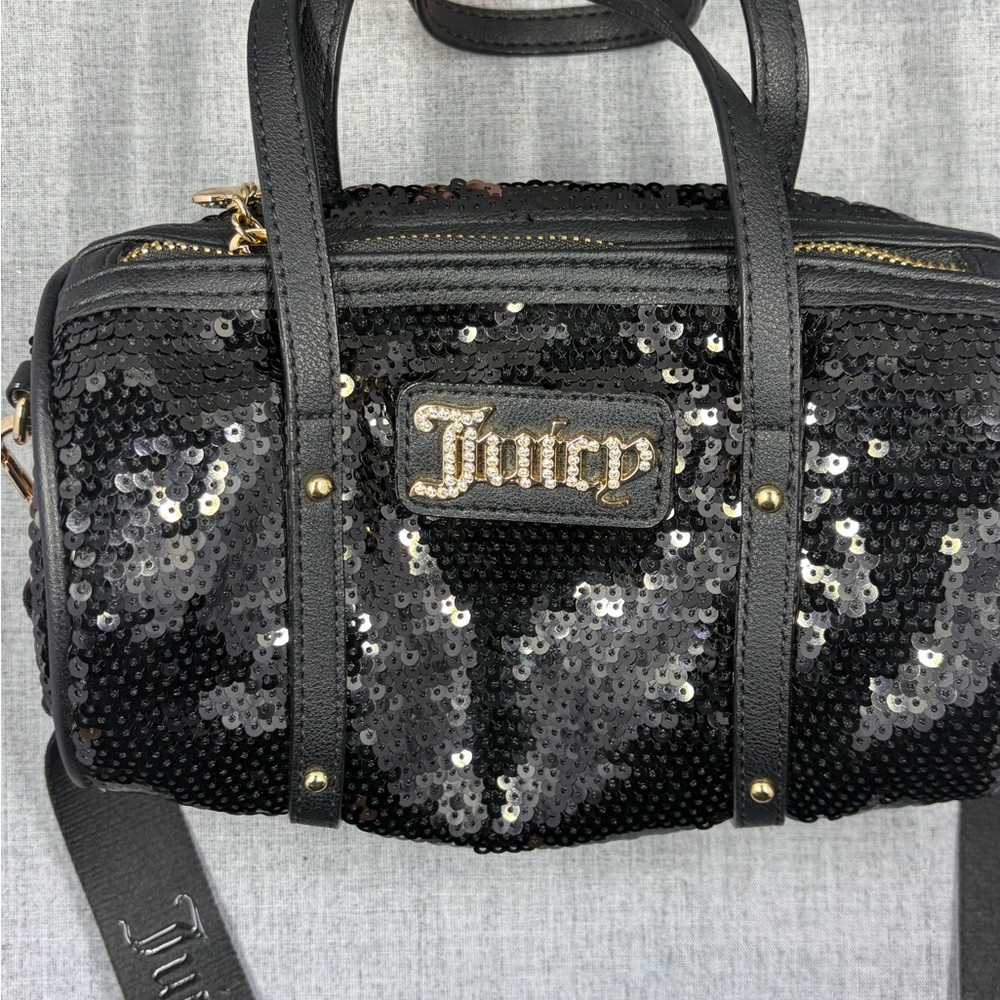 Juicy Couture Black Sequin Women's Bag